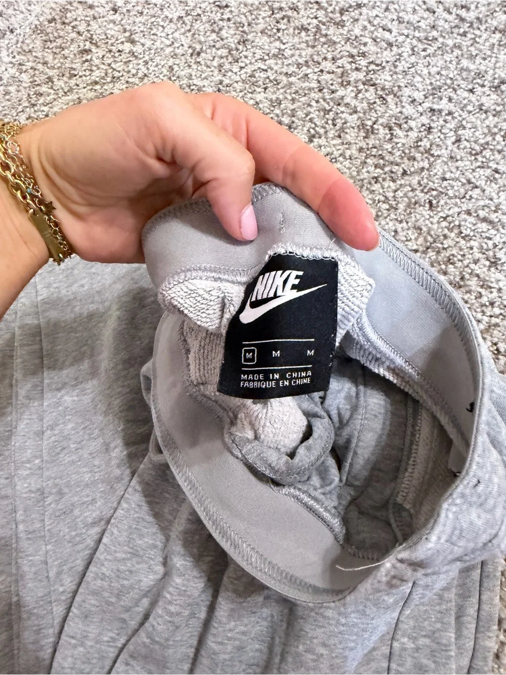 Nike x Ohio State Gray Logo Sweatpants